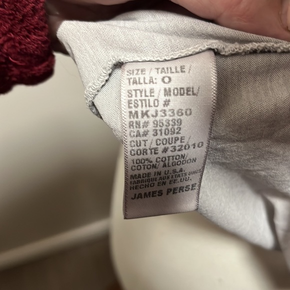 Standard James Perse grey tee shirt - Picture 3 of 4